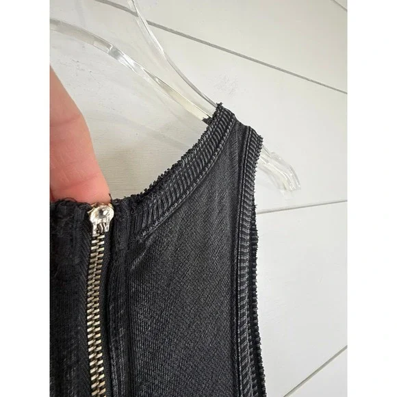 Daily Practice Anthropologie HORIZON JUMPSUIT WIDE LEG 3X Washed Black COMFORT - Picture 7 of 13